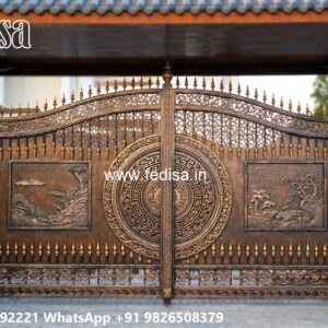 Parking Gate Design, Main Boundary Gate Design Swing Gates And Sliding Gates