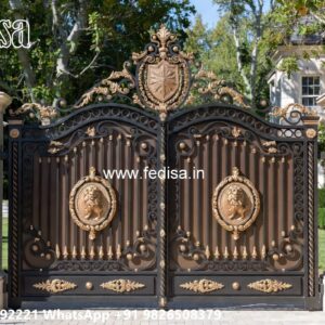 Aluminum Gate Design, Simple Design Of Main Gate Swing Gates And Sliding Gates