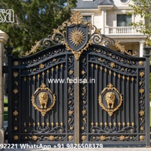 Iron Grill Gate, Simple Wall Compound Gate Design Swing Gates And Sliding Gates