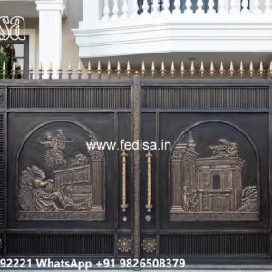 Steel Gate Design Double Door, House Gate Design Swing Gates And Sliding Gates