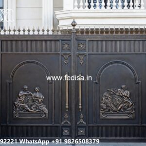 Contemporary Gate Design, Steel Main Gate Design Swing Gates And Sliding Gates