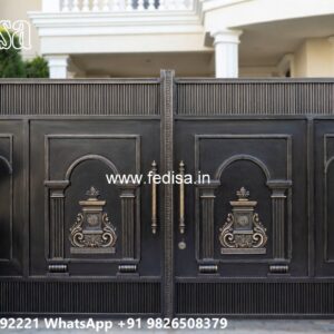 Gate Design In Iron, Entry Gate Design Swing Gates And Sliding Gates