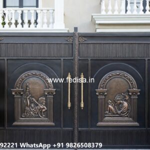 House Boundary Wall Main Gate Design, Lohe Ka Gate Ka Design Swing Gates And Sliding Gates