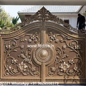 Steel Gate Design Double Door, Iron Gate Design Catalogue Swing Gates And Sliding Gates
