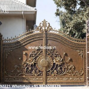 House Boundary Wall Main Gate Design, Compound Wall Gate Swing Gates And Sliding Gates