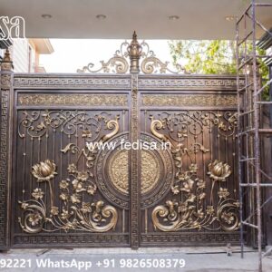 Fancy Gates, Compound Wall Gate Design Swing Gates And Sliding Gates