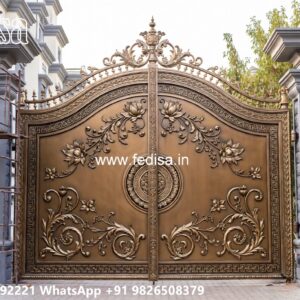 House Boundary Wall Main Gate Design, Laser Cutting Gate Swing Gates And Sliding Gates