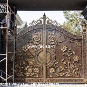Main Gate Design 2026 Simple, Compound Wall Grill Design Swing Gates And Sliding Gates