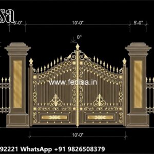 Lohe Ke Gate Ka Design, Main Entrance Gate Design Swing Gates And Sliding Gates