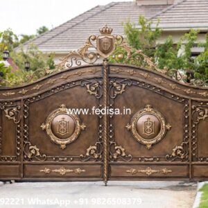 House Boundary Wall Main Gate Design, Iron Grill Gate Swing Gates And Sliding Gates