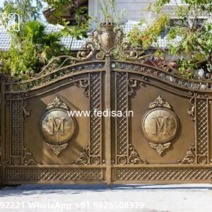 Main Gate Design 2026 Simple, Plain Sheet Gate Design Swing Gates And Sliding Gates