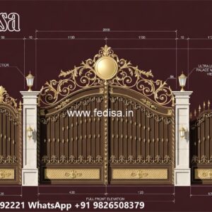 Lohe Ke Gate Ka Design, Collapsible Grill Gate Swing Gates And Sliding Gates
