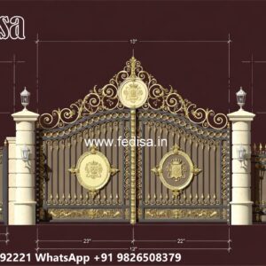 Farm House Gate Design, Channel Gate Design For Home Swing Gates And Sliding Gates
