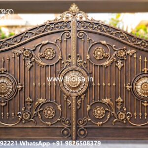 Lohe Ke Gate Ka Design, Mild Steel Gate Design Swing Gates And Sliding Gates