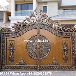 Steel Gate Design Double Door, Gate Design Front Swing Gates And Sliding Gates