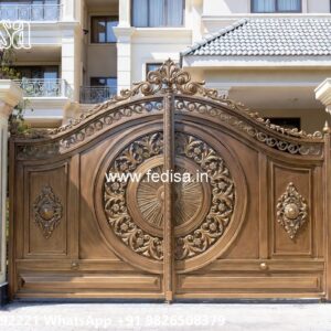 Fancy Gates, Single Main Gate Design Swing Gates And Sliding Gates