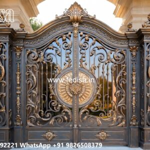 Gate Design In Iron, Channel Gate Colour Swing Gates And Sliding Gates