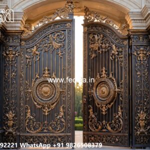 Fancy Gates, Main Gate Steel Handle Design Swing Gates And Sliding Gates