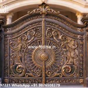 Main Gate Design 2026 Simple, Brick And Wrought Iron Fence Designs Swing Gates And Sliding Gates