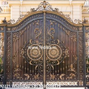 Steel Gate Design Double Door, Gate Design Loha Swing Gates And Sliding Gates