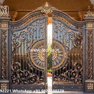 Main Gate Design 2026 Simple, Iron Channel Gate Design Swing Gates And Sliding Gates