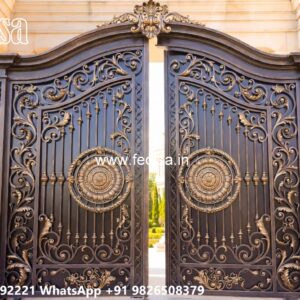 Lohe Ke Gate Ka Design, 5 Feet Main Gate Design Swing Gates And Sliding Gates