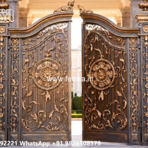 House Boundary Wall Main Gate Design, Single Gate Design Steel Swing Gates And Sliding Gates
