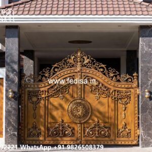 House Boundary Wall Main Gate Design, Stainless Steel Fence Design Swing Gates And Sliding Gates