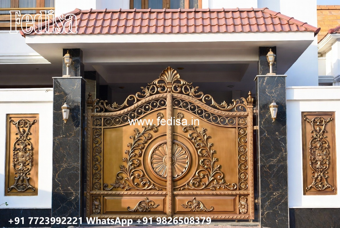 Main Gate Design 2026 Simple, Steel Railing Gate Design Swing Gates And Sliding Gates