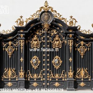 House Boundary Wall Main Gate Design, Sliding Door Main Gate Swing Gates And Sliding Gates