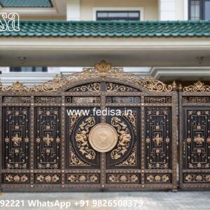 Contemporary Gate Design, Steel And Iron Mix Gate Design Swing Gates And Sliding Gates