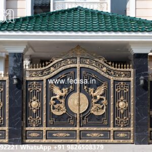 Steel Gate Design Double Door, Iron Gates For House Swing Gates And Sliding Gates