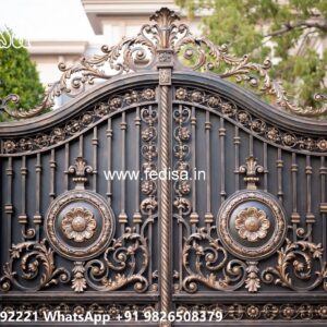 Lohe Ke Gate Ka Design, Large Gate Design Swing Gates And Sliding Gates