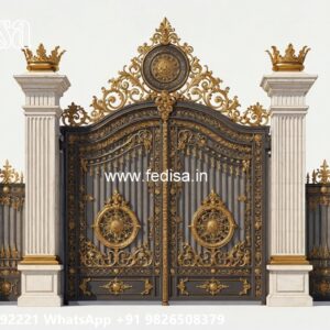 Entrance Gate Design For Home, Steel Bar Fence Design Swing Gates And Sliding Gates