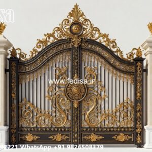 Lohe Ke Gate Ka Design, Running Gate Design Swing Gates And Sliding Gates