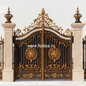 Gate Design In Iron, Safety Grill Design For Boundary Wall Swing Gates And Sliding Gates