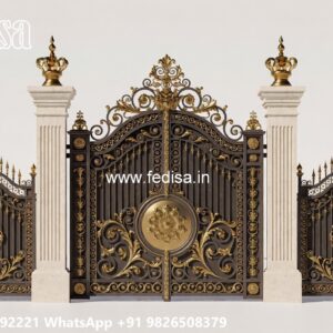 Gate Design In Iron, Metal Sheet Gate Design Swing Gates And Sliding Gates