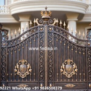 House Boundary Wall Main Gate Design, Main Gate Top Design Swing Gates And Sliding Gates