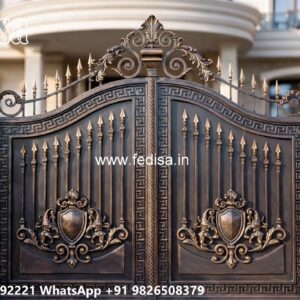 Steel Gate Design Double Door, Gate Panel Design Swing Gates And Sliding Gates
