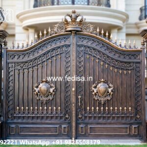 Farm House Gate Design, Contemporary Metal Gates Swing Gates And Sliding Gates