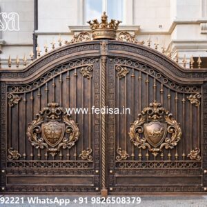 House Boundary Wall Main Gate Design, Design For Gate In The House Swing Gates And Sliding Gates