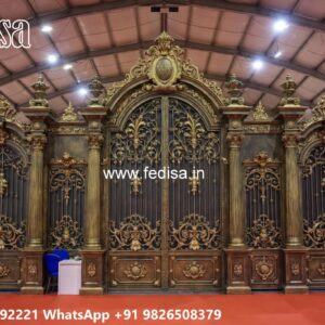 House Boundary Wall Main Gate Design, Palisade Gates Designs Swing Gates And Sliding Gates