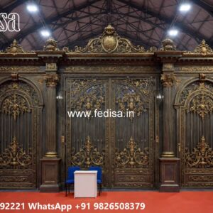 Fancy Gates, Front Gate Wooden Design Swing Gates And Sliding Gates