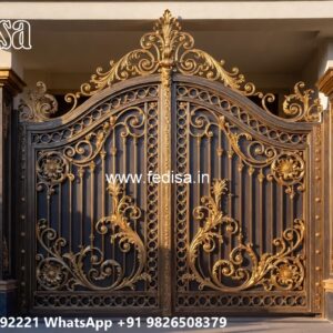 Gate Design In Iron, Steel Gate Design 4 Feet Swing Gates And Sliding Gates