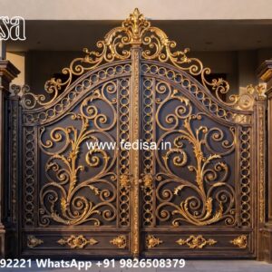 House Boundary Wall Main Gate Design, Baramda Gate Design Swing Gates And Sliding Gates