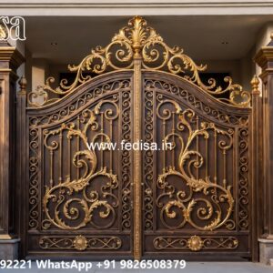 Entrance Gate Design For Home, Front Side Gate Design Swing Gates And Sliding Gates