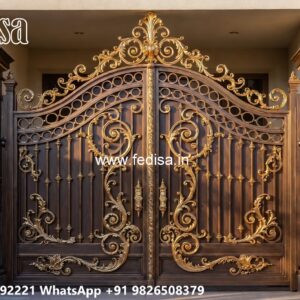 Farm House Gate Design, Modern Steel Main Gate Design Swing Gates And Sliding Gates