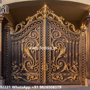 Gate Design In Iron, Gate Design For Farmhouse Swing Gates And Sliding Gates