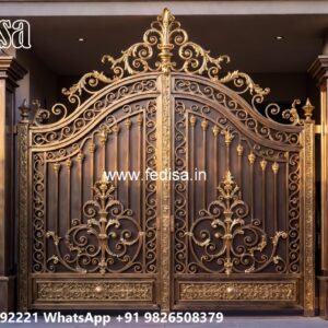 Steel Gate Design Double Door, Modern Iron Main Gate Design Swing Gates And Sliding Gates