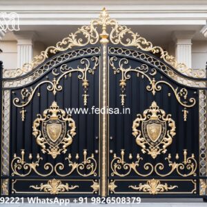 Steel Gate Design Double Door, Compound Design Gate Swing Gates And Sliding Gates
